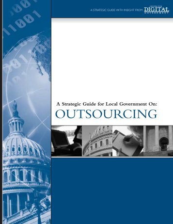 A Strategic Guide For Local Government On: OUTSOURCING - IBM