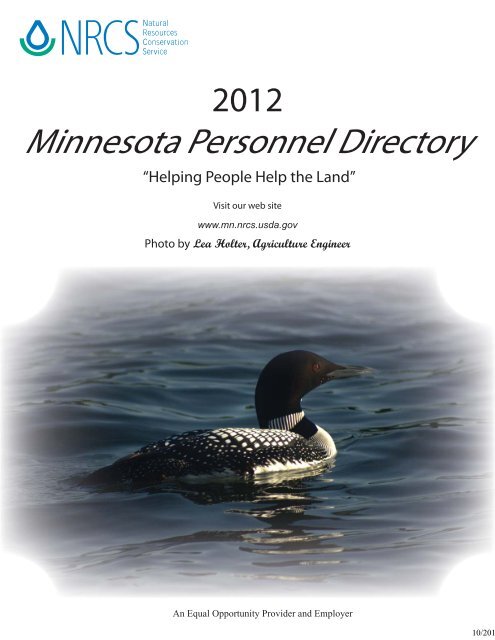 Minnesota Personnel Directory - Minnesota NRCS