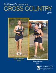 hilltopper cross country - St. Edward's University