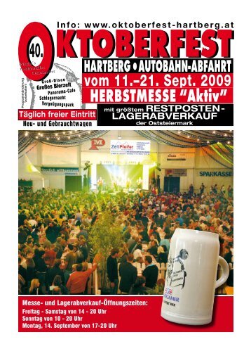 HERBSTMESSE “Aktiv” - Oktoberfest Hartberg