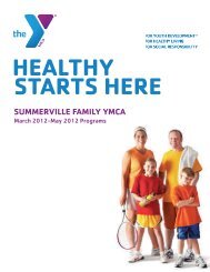 aquatics - Summerville Family YMCA