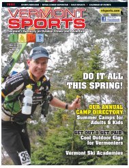 SPORTS - Vermont Sports Magazine