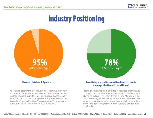 Griffin Report of Food Marketing Circulation