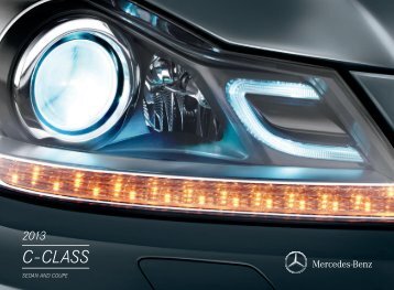 2013 Mercedes-Benz C-Class brochure - Mercedes-Benz USA