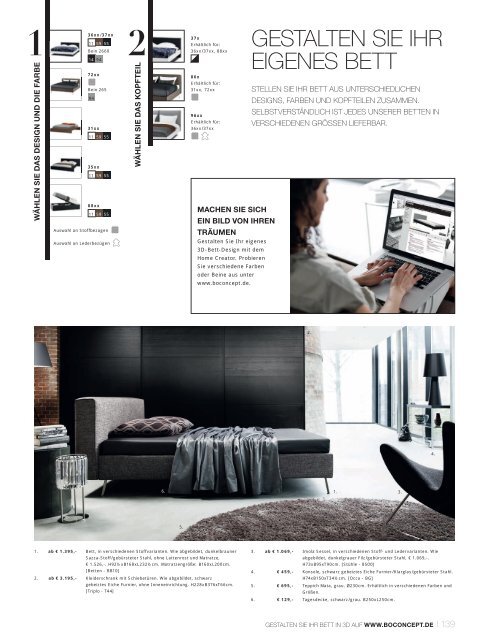 BoConcept Katalog Deutsch 2012 - 164 Seiten