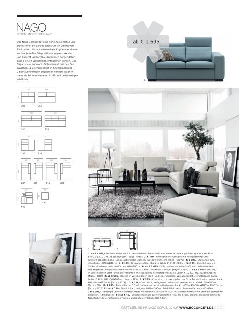 BoConcept Katalog Deutsch 2012 - 164 Seiten