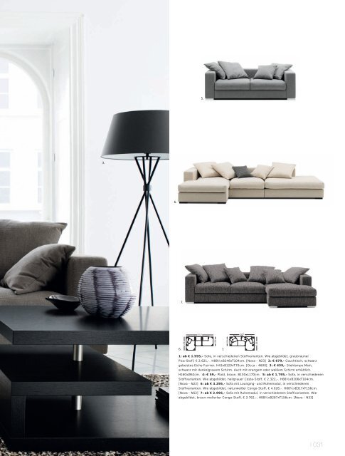 BoConcept Katalog Deutsch 2012 - 164 Seiten