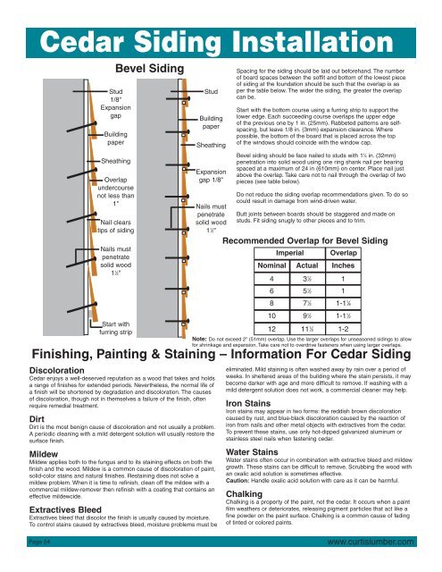 Pro Catalog - Curtis Lumber