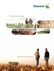 2013 Seed Guide - Channel® Seed Brand