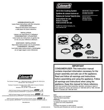 2000003609 - All-In-One Cooking System - Camping World