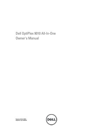 dell optiplex 9010 all in one manual Optiplex 9020 all in one (aio) teardown removal guide for customer.