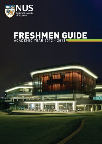 FRESHMEN GUIDE - NUS - Home