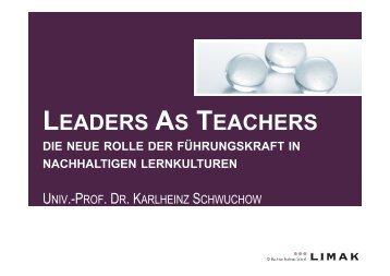 "Leaders as Teachers" als PDF downloaden (1 - Limak