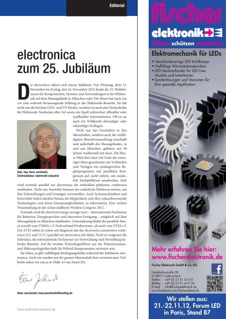 PDF-Ausgabe herunterladen (32.7 MB) - elektronik industrie