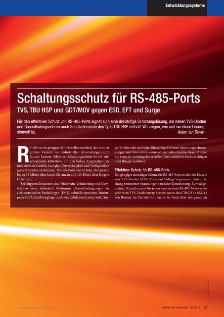 PDF-Ausgabe herunterladen (32.7 MB) - elektronik industrie