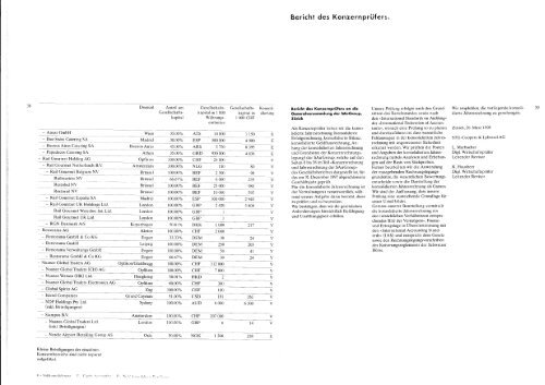 Total Service Provider)). Die einzelnen Unternehme n ... - Swissair