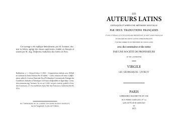 auteurs latins - latin, grec, juxta