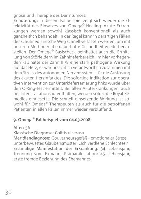 Omega© Gesundheitscoaching - Gerhard Weiland
