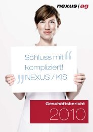 Schluss mit kompliziert! NexuS / KIS - Nexus AG