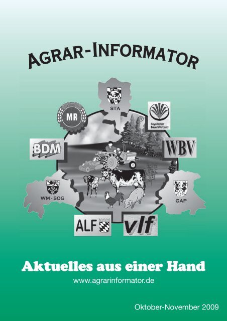 Agrar-Informator Umschlag Oktober-November 09.indd - Amt für ...