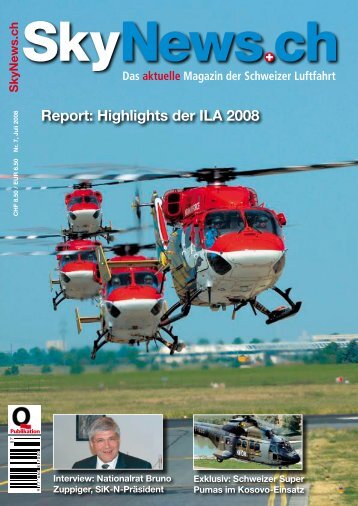 Report: Highlights der ILA 2008 - SkyNews.ch