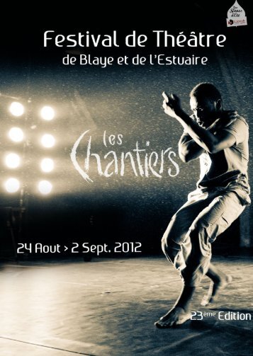 Programme (PDF) - Chantiers Théâtre de Blaye et de l'Estuaire