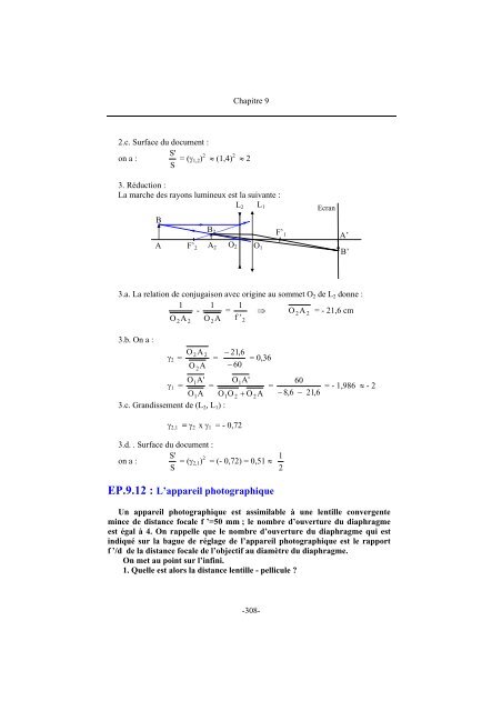 Optique Géométrique - UVT e-doc - Université Virtuelle de Tunis