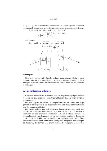 Optique Géométrique - UVT e-doc - Université Virtuelle de Tunis