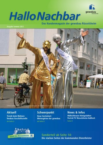 newsletter juli 09.qxd - Stadtwerke Rüsselsheim