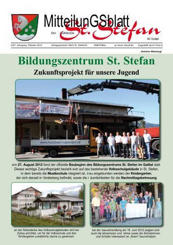 aus einer Hand - Gemeinde St. Stefan im Gailtal