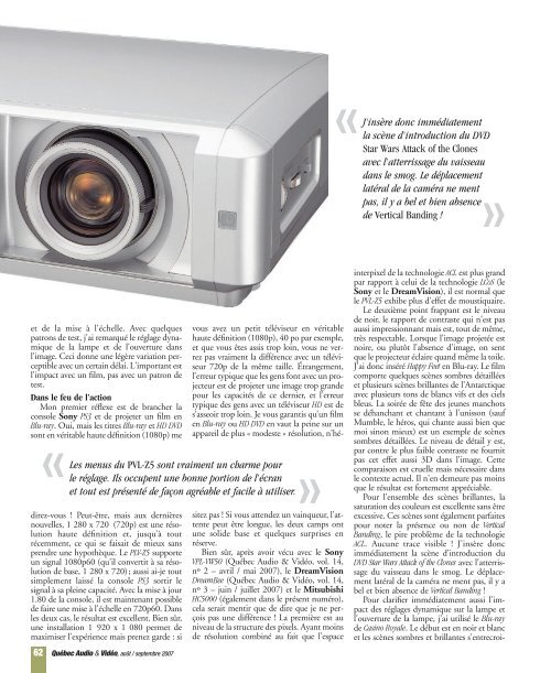 PROJECTEUR ACL HC5000 De Mitsubishi - Ted Magazine