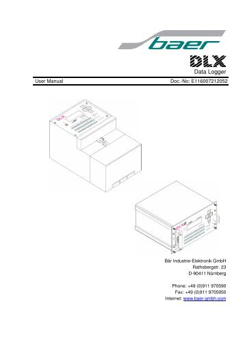 DLX / DLX19 - baer-gmbh.com
