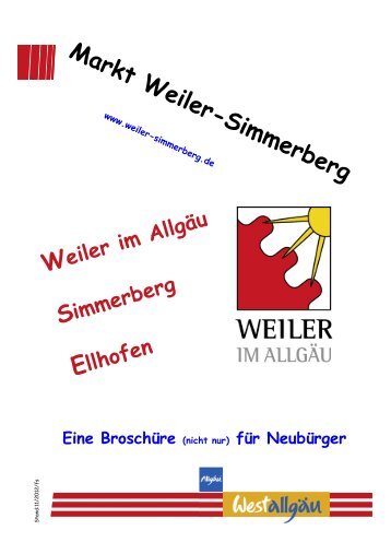 zur PDF-Datei Neubürgerbroschüre - Weiler-Simmerberg