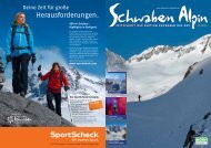 Ausgabe 1/2011 - DAV Sektion Schwaben