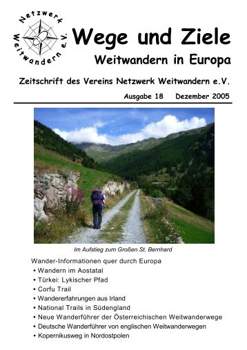 Weitwandern auf dem Corfu Trail 2005 - Netzwerk