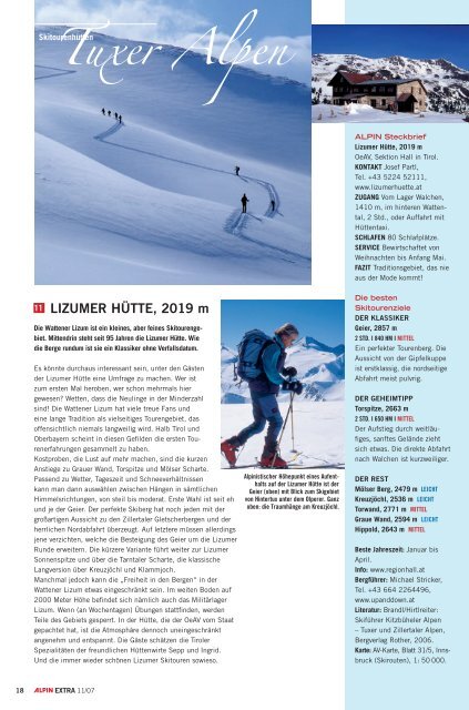 100 Top-Skitouren - Alpin.de