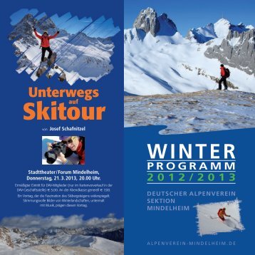 winter programm 2012/2013