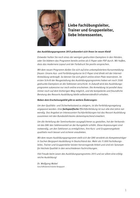 Ausbildungsprogramm 2013.pdf - DAV Sektion Heilbronn