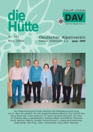 die Hütte - Deutscher Alpenverein Sektion Hildesheim