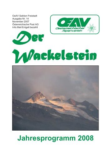 sicht der 3 Zinnen - Cadini 2007 - Alpenverein Freistadt