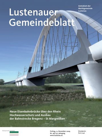 Lustenauer Gemeindeblatt - Gemeinde Sulz