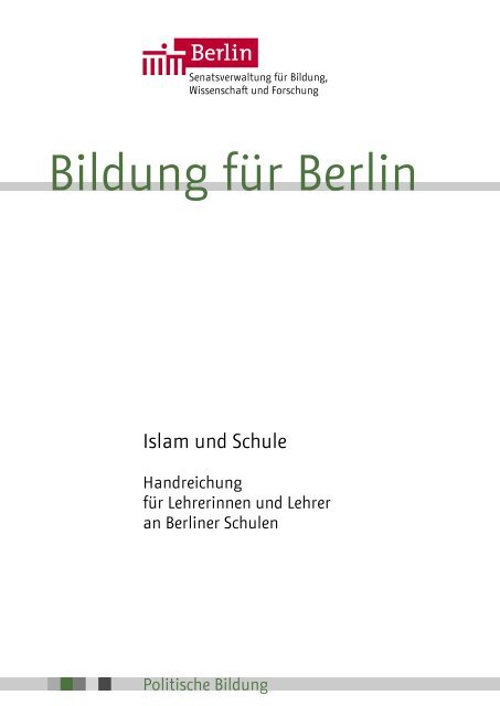 Islam und Schule - Handreichung für Lehrerinnen ... - Rhein-Zeitung