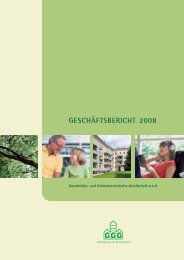 GESCHÄFTSBERICHT 2008 - GGG
