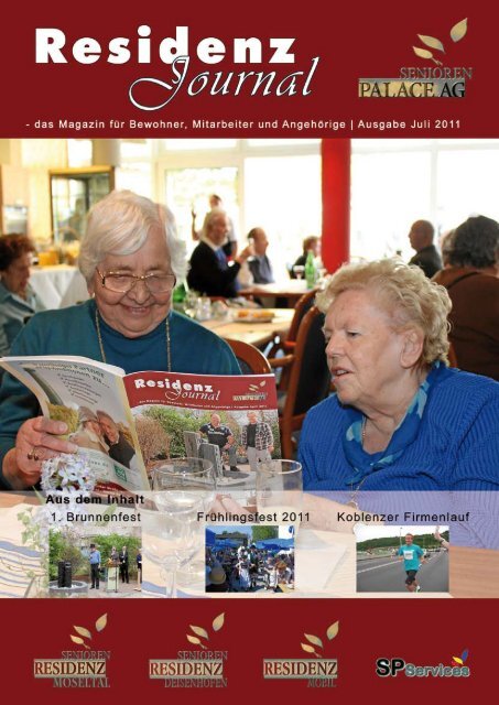 Ausgabe Juli 2011 | Seite 1 - Seniorenresidenz Moseltal