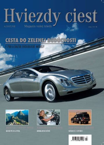 Stiahnuť si Hviezdy ciest 4/2007 [PDF] - Mercedes-Benz Slovakia s.r.o.