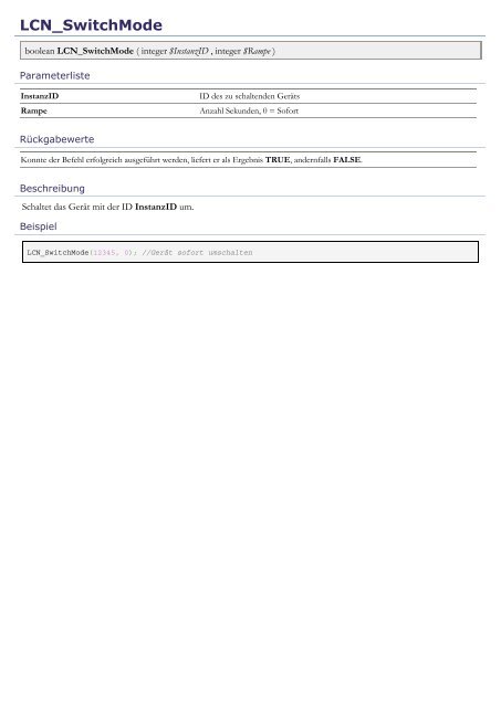 Migration - Smarthome-Components