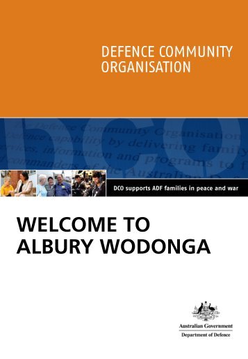 Welcome to Albury Wodonga - Defence Housing Australia