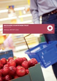 MACQUARIE COUNTRYWIDE TRUST ANNUAL ... - Charter Hall