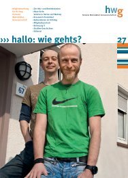 hallo: wie gehts? - hwg herten home