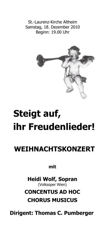 WEIHNACHTSKONZERT